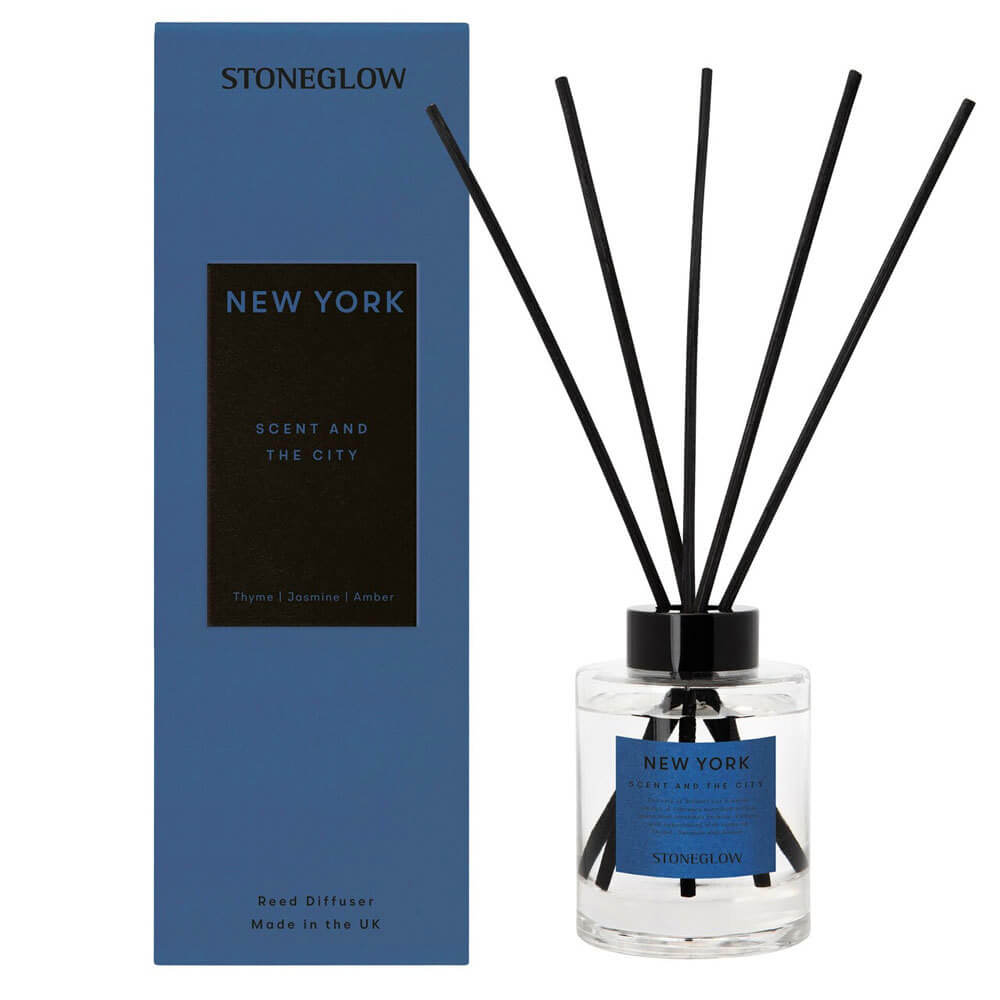Stoneglow The Explorer New York Scent and The City Reed Diffuser